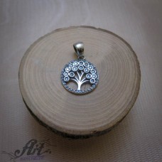 Сребърен медальон "Дървото на живота" P-1156